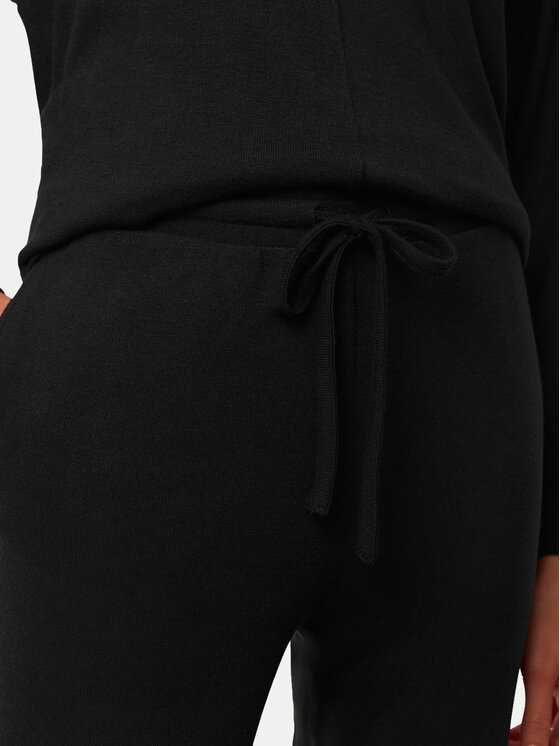 Triumph Triumph Spodnji del pižame Cozy Comfort 10216531 Črna Regular Fit