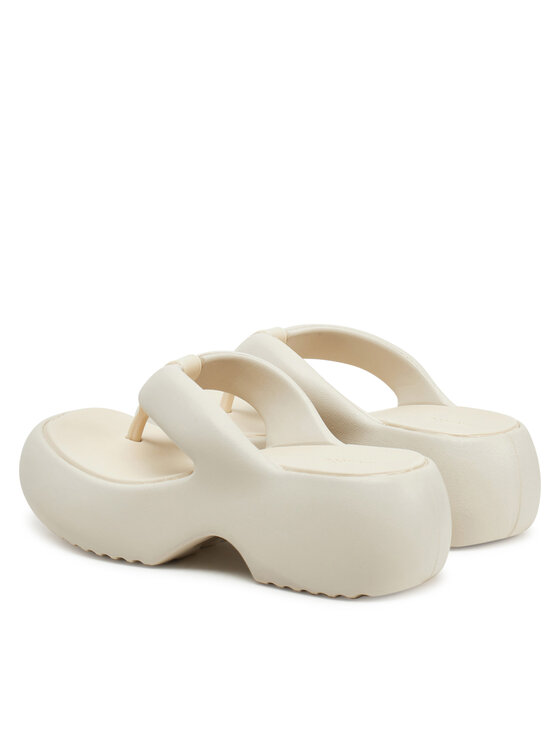 Melissa В'єтнамки Melissa Melissa Free Fuzzy Platform Ad M 35875 Бежевий
