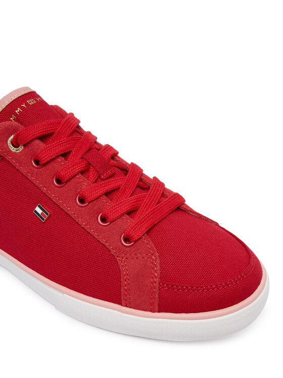 Tommy Hilfiger Tenisenes Tommy Hilfiger Th Low Vulc FW0FW09390 Sarkans