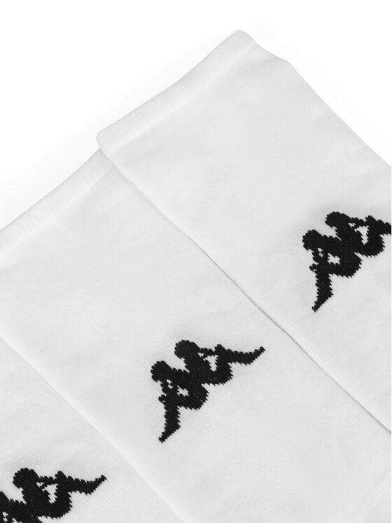 Kappa Krátké ponožky Kappa Z4441 AW24 (3-PACK) Bílá