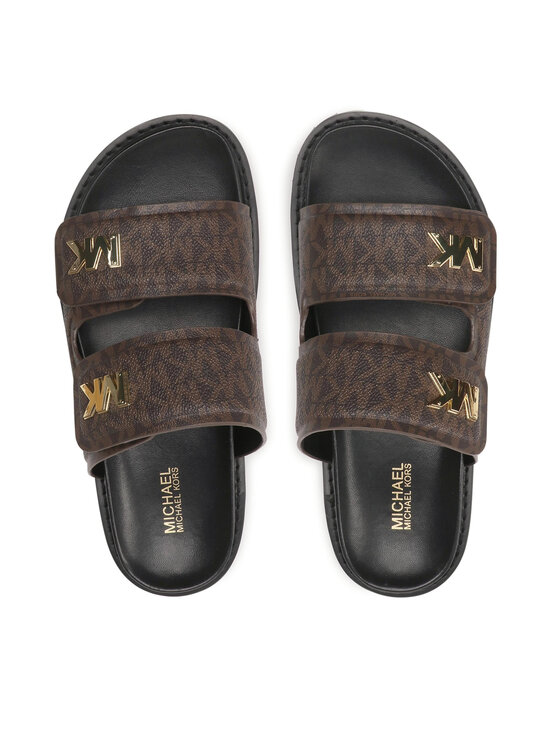 MICHAEL Michael Kors Šlepetės MICHAEL Michael Kors Stark Slide 40F1BAFA1B Ruda