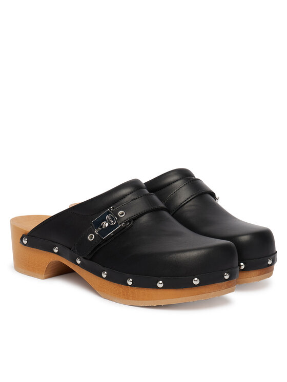 Scholl Шльопанці Scholl Pescura Clog F32325 Чорний