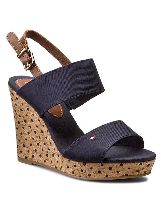 Tommy Hilfiger Sandalias Tommy Hilfiger Edel 3D FW56820629 Azul marino