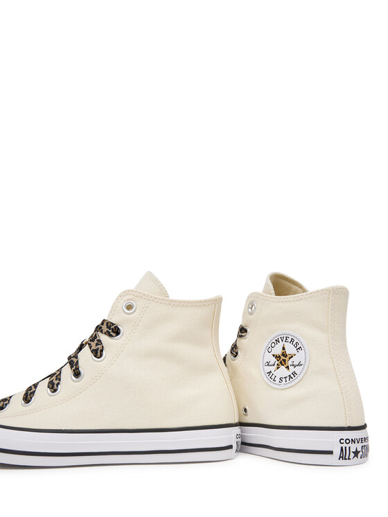 Converse Kedas Converse Chuck Taylor All Star Leopard Laces A19179C Krēmkrāsas