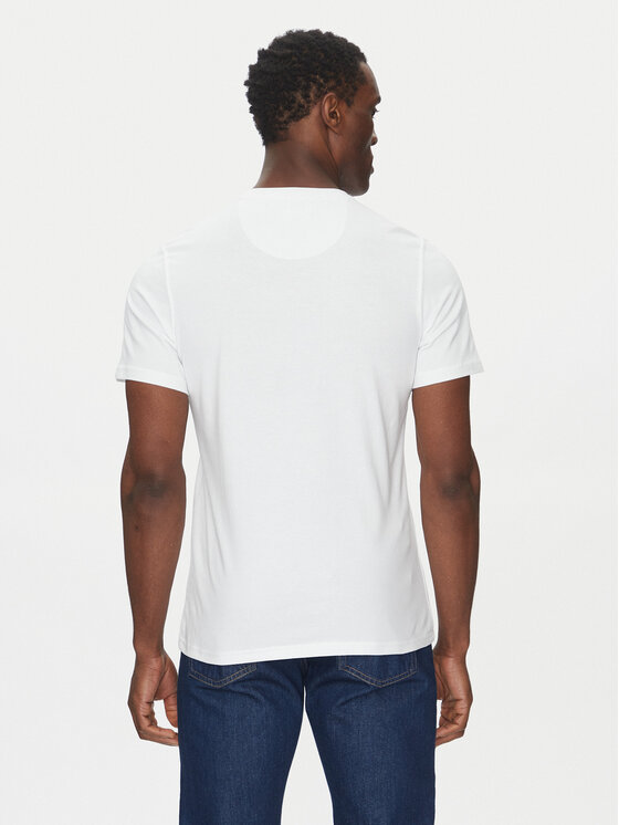Barbour Barbour Majica Preppy MTS0502WH11 Bela Tailored Fit