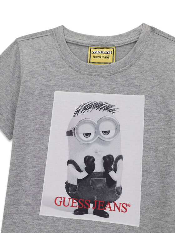 Guess Jeans Guess Jeans Футболка N6YI27 K6651 Сірий Regular Fit