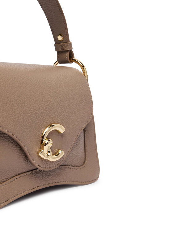 Coccinelle Ročna torba Coccinelle SSL Coccinelle C-Me E1 SSL 18 02 21 Temno bež