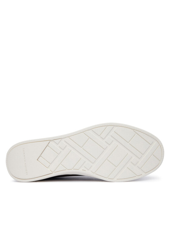 Tommy Hilfiger Superge Tommy Hilfiger Th Lo Lux Lth Sneaker FM0FM05996 Rjava