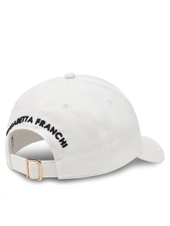 Elisabetta Franchi Kepurė su snapeliu Elisabetta Franchi CL-06F-51E2-V160 Balta
