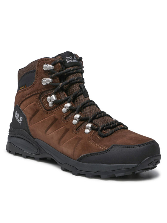 Jack Wolfskin Trekking Jack Wolfskin Refugio Texapore Mid M 4049841 Smeđa