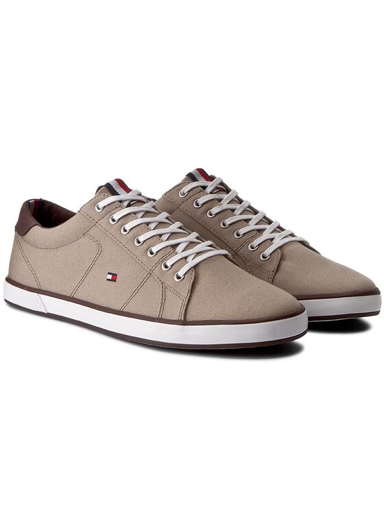 Tommy Hilfiger Πάνινα παπούτσια Tommy Hilfiger Harlow 1D FM0FM00596 Καφέ