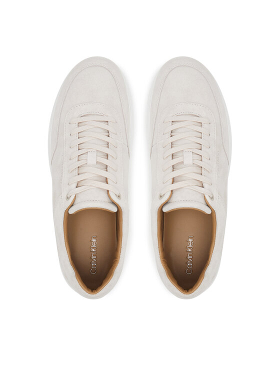 Calvin Klein Sneakersy Calvin Klein Clean Cup Low Laceup Oxf Su HM0HM01880 Béžová