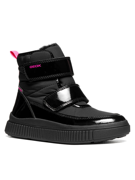 Geox Trzewiki Geox J Laquinny Girl B Abx J661JB 0HHFU C9B8L S Czarny