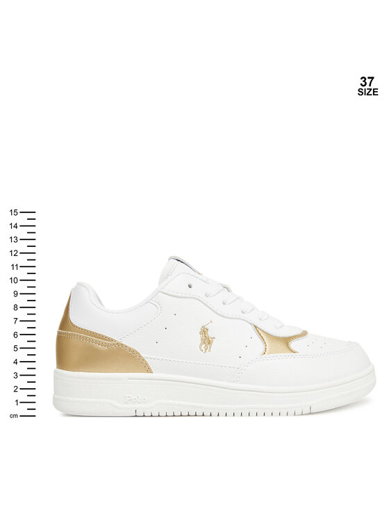 Polo Ralph Lauren Sneakersy Polo Ralph Lauren Masters Court II RL03432102 Biela