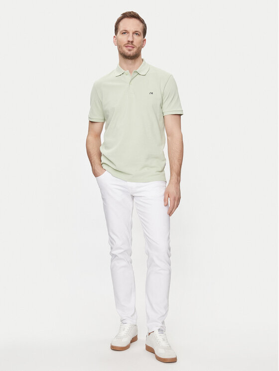 Selected Homme Selected Homme Polo 16087839 Πράσινο Regular Fit