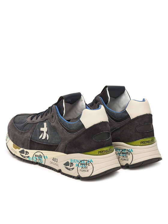 Premiata Sneakersy Premiata MASE VAR 7819 Tmavomodrá