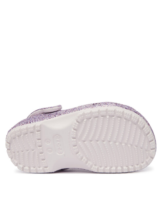 Crocs Шльопанці Crocs Classic Chunky Glitter Clog T 211940 Фіолетовий