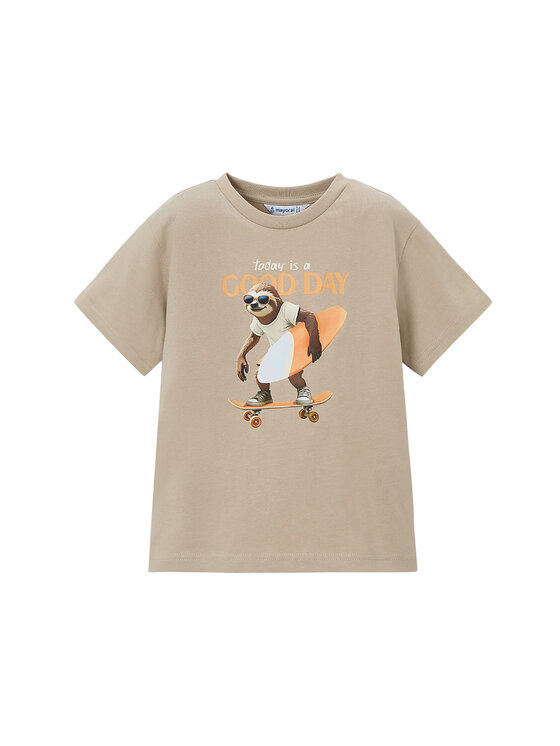 Mayoral Mayoral Camiseta 3064 Beis Regular Fit