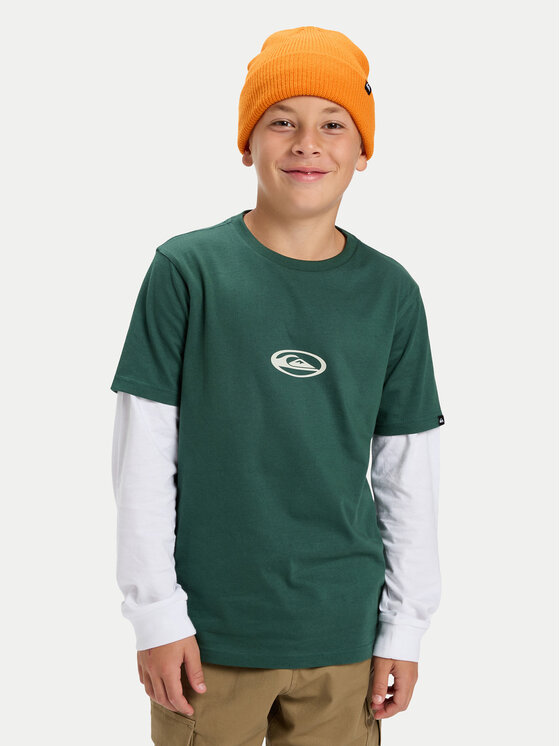 Quiksilver Quiksilver T-Shirt Hw Welcome All EQBZT04913 Έγχρωμο Regular Fit