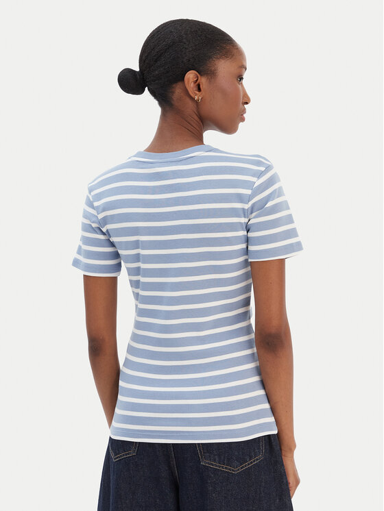 Tommy Hilfiger Tommy Hilfiger Camiseta New Cody WW0WW40587 Celeste Slim Fit