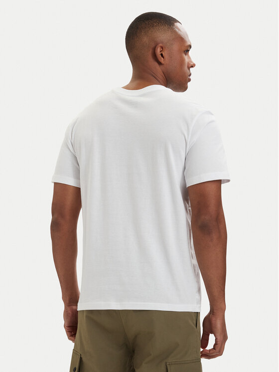 Quiksilver Quiksilver Camiseta Core Skull EQYZT08176 Blanco Regular Fit