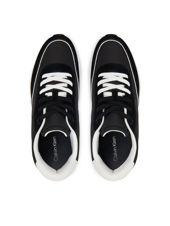 Calvin Klein Zapatillas Calvin Klein City Runner Laceup Ny Mix HM0HM02144 Negro