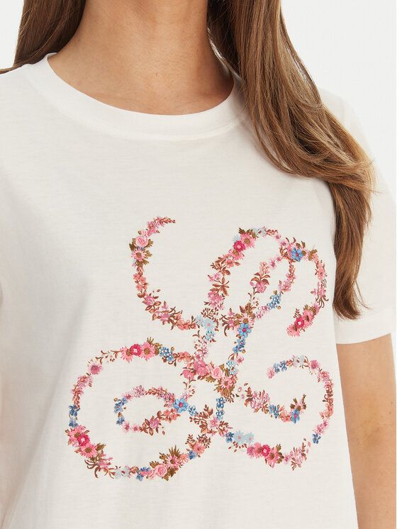 Luisa Spagnoli Luisa Spagnoli Camiseta Ballada 543153 Blanco Regular Fit
