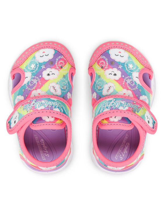 Skechers Босоніжки Skechers Heart Lights Sandals-Cutie Clouds 302977N/HPMT Рожевий
