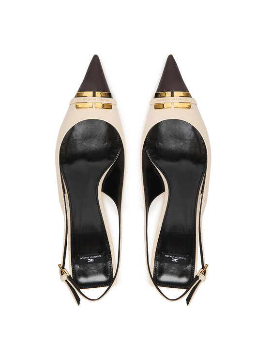 Elisabetta Franchi Туфлі Elisabetta Franchi SA57L61E2 Écru