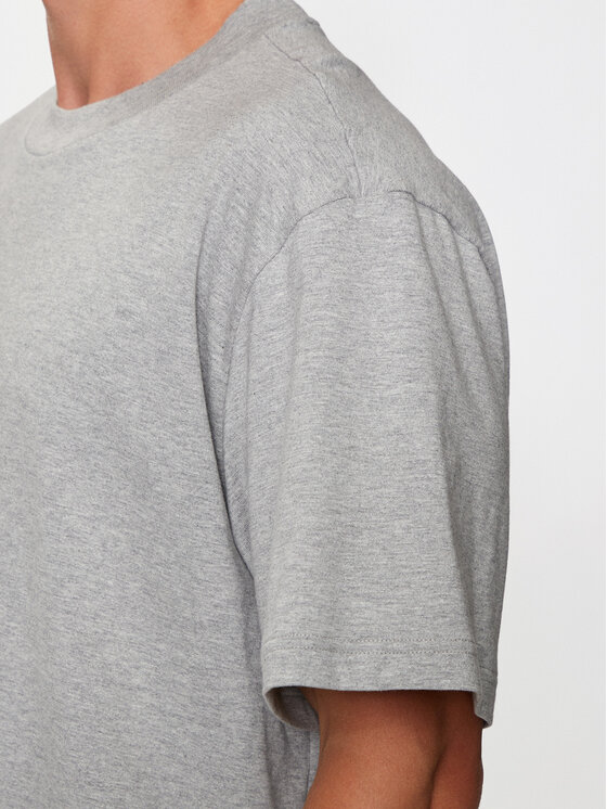 adidas adidas Футболка Brand Love IW3541 Сірий Loose Fit