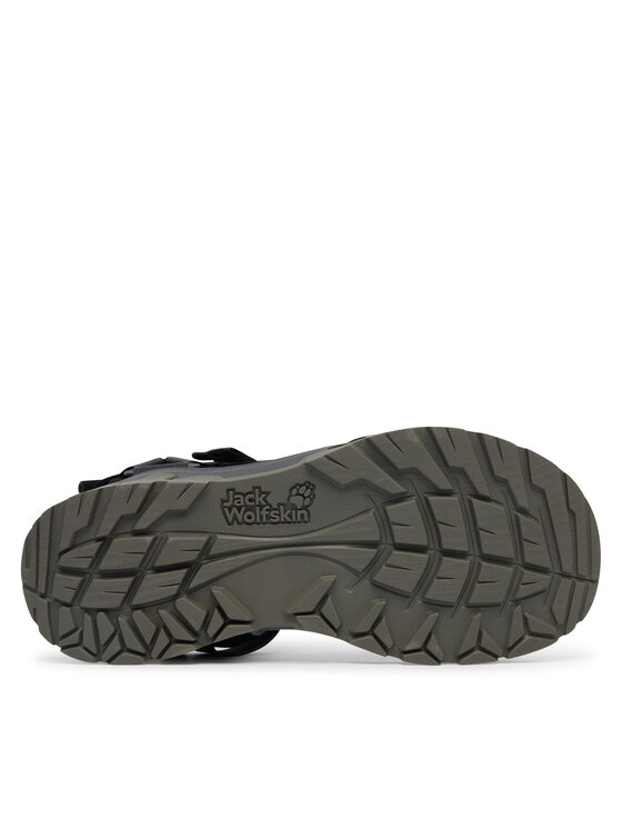 Jack Wolfskin Босоніжки Jack Wolfskin Ridge A65590 Чорний