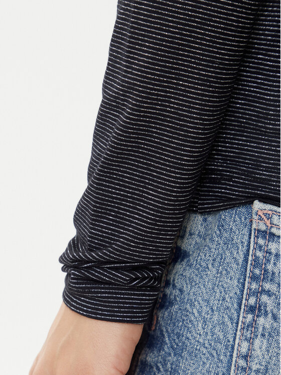 Vero Moda Vero Moda Гольф Lava 10334586 Чорний Loose Fit