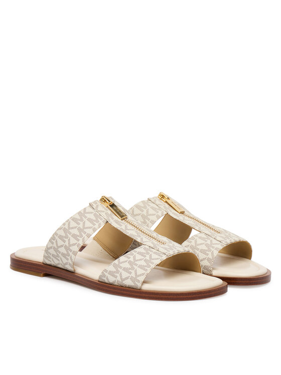 MICHAEL Michael Kors Шльопанці MICHAEL Michael Kors Berkley Flat 40S6BRFS1B Écru