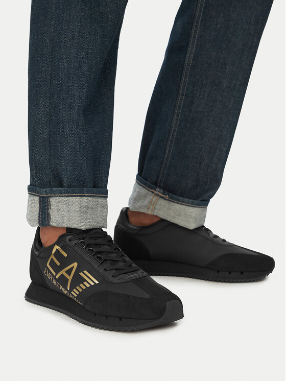 EA7 Emporio Armani Snīkeri EA7 Emporio Armani 7X000541 AF18609 MZ177 Melns