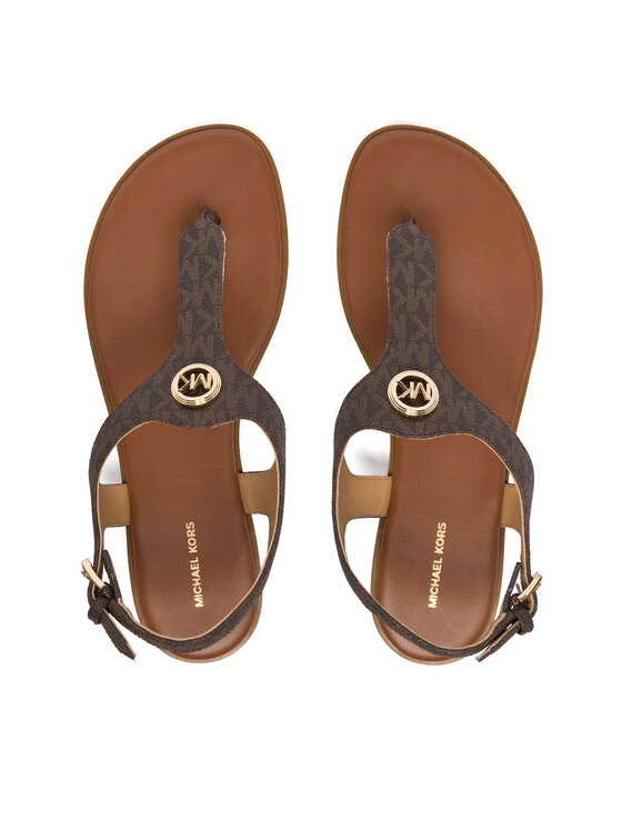 MICHAEL Michael Kors Босоніжки MICHAEL Michael Kors Val Thong 40R6VAFS1B Коричневий