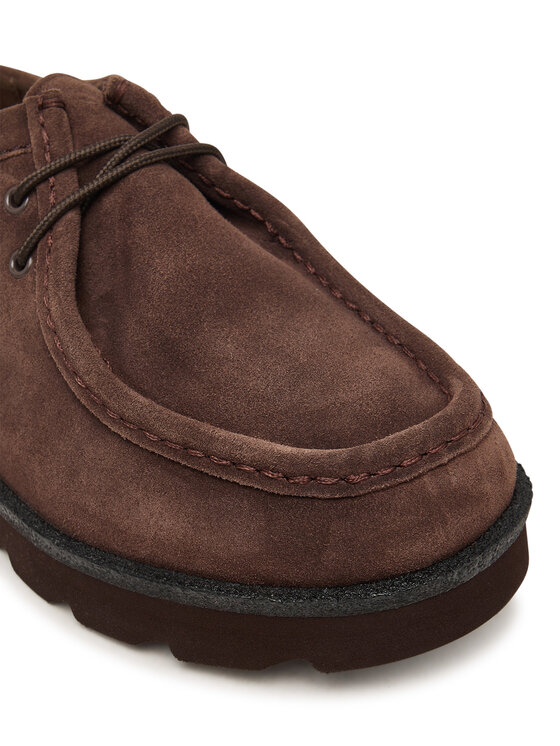 Clarks Туфлі Clarks Meare Walla 26182840 Темно-коричневий