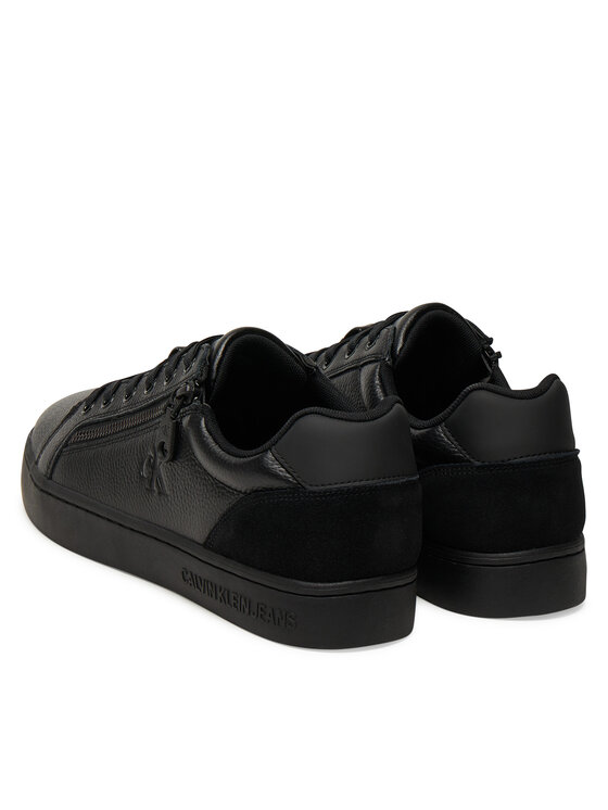 Calvin Klein Jeans Laisvalaikio batai Calvin Klein Jeans Classic Cupsole Zip Low In YM0YM01318 Juoda