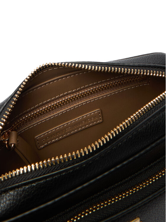 Tommy Hilfiger Ročna torba Tommy Hilfiger Th Icon Camera Bag AW0AW18120 Črna