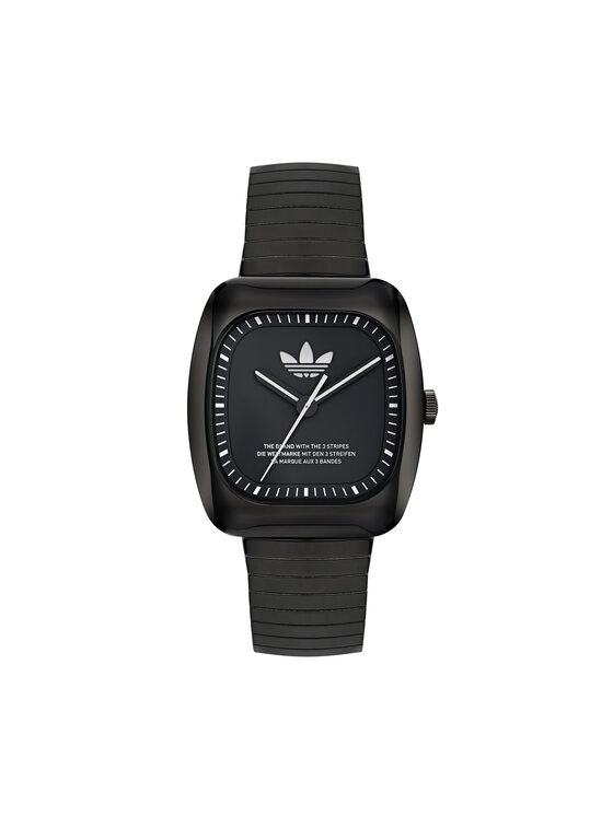adidas Originals Годинник adidas Originals Retro Wave One AOSY24026 Чорний