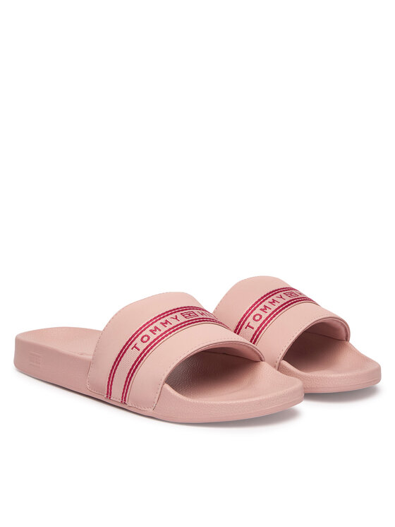 Tommy Hilfiger Iešļūcenes Tommy Hilfiger Logo Tape Webbing FW0FW09359 Rozā