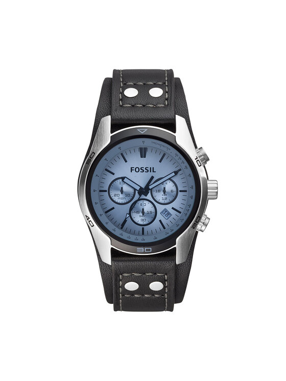 Fossil Ρολόι Fossil Coachman CH2564 Μαύρο