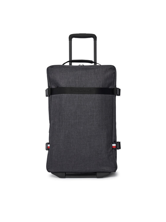 Tommy Hilfiger Valigia da cabina Tommy Hilfiger Th Nylon Travel Soft AM0AM13554 Grigio
