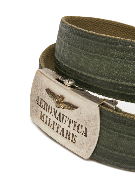 Aeronautica Militare Pánsky opasok Aeronautica Militare 251CI317CT3585 Zelená