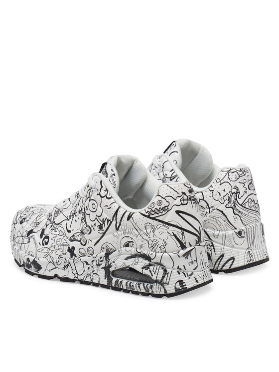 Skechers Sneakers Skechers 177972/WBK Alb