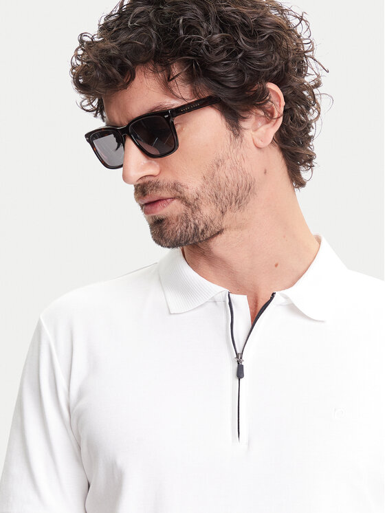 Pierre Cardin Pierre Cardin Polo marškinėliai C5 21455.2119 Balta Regular Fit