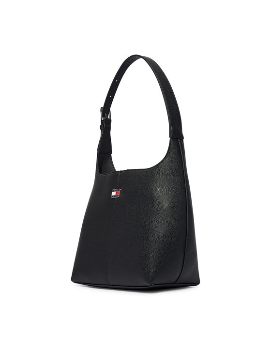 Tommy Jeans Táska Tommy Jeans Tjw City Bucket AW0AW19062 Fekete