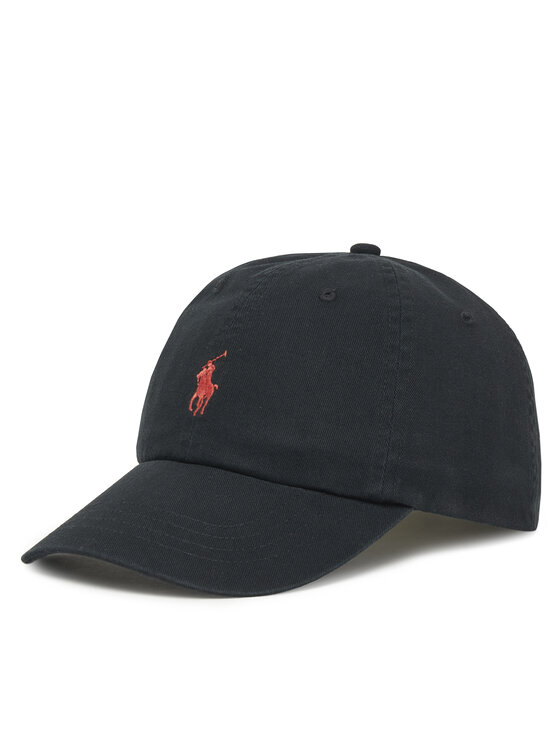 Polo Ralph Lauren Kapa s šiltom Polo Ralph Lauren Chino Ball Cap 710548524012 Črna