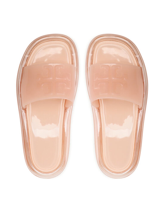 Tory Burch Шльопанці Tory Burch Bubble Jelly 85010 Оранжевий