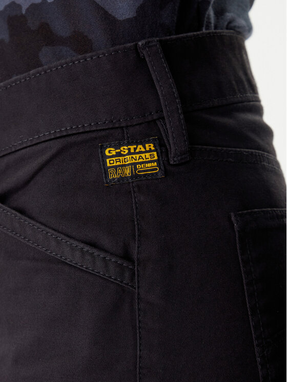 G-STAR G-Star Raw Pantaloni di tessuto Cargo D27017-5126 Nero Slim Fit