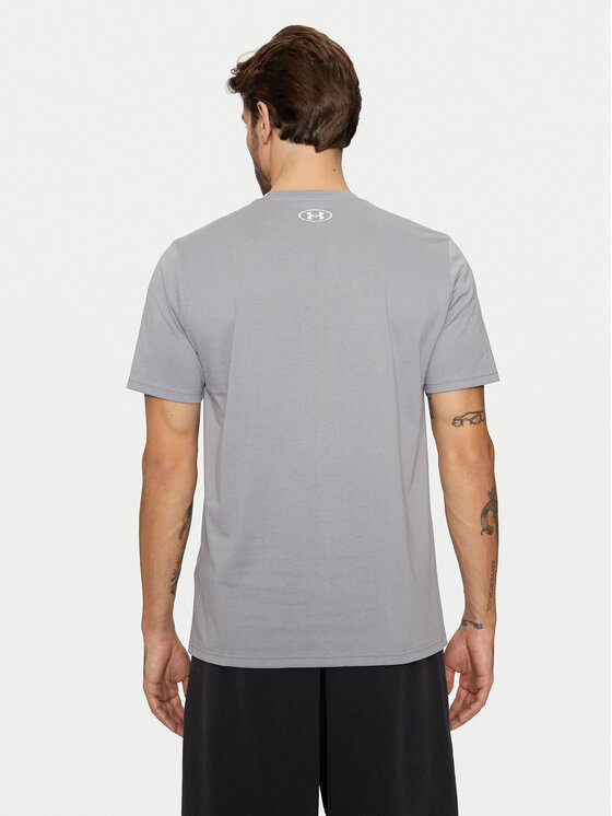 Under Armour Under Armour T-Shirt Ua Sportstyle Logo Update Ss 1382911 Γκρι Loose Fit